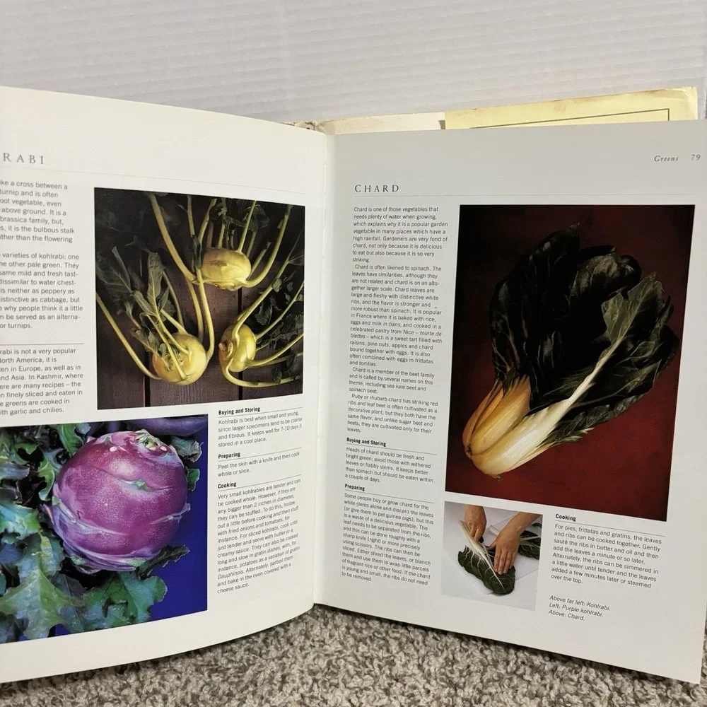 The Complete Encyclopedia of Vegetables and Vegetarian Cooking Hardcover 1997
